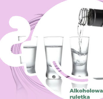 Kieliszki wódka ruletka