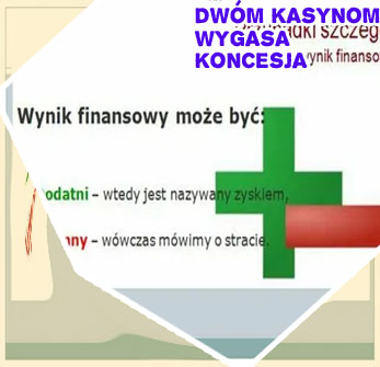 Ministerwsto finansów koncesje na kasyno